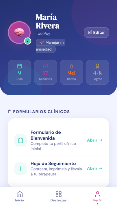 Informe de progreso semanal